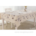 OEM Wholesale Embossed Beautiful Decoration PVC Tablecloth